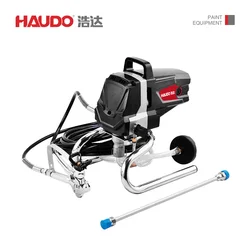 HAUDO-pulverizador de pintura eléctrico, portátil, profesional, bricolaje, decoración familiar, sin aire, hacer mejoras para el hogar