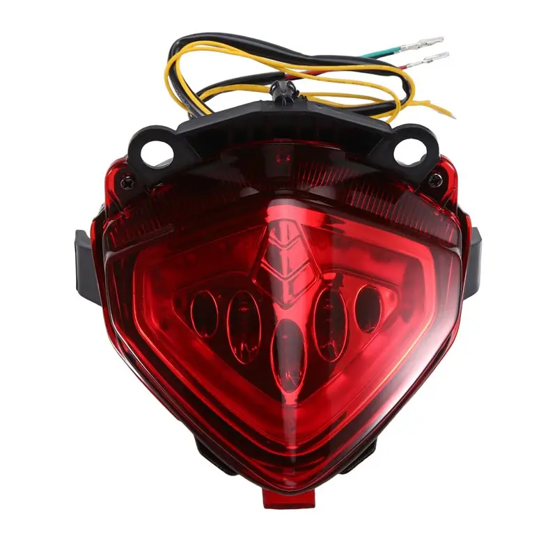 

ABQB-Tail Light LED Turn Signal Brake Function For Honda CBR500R CBR500X CBR500F 2013-Lmap Motorcycle Replacement Red