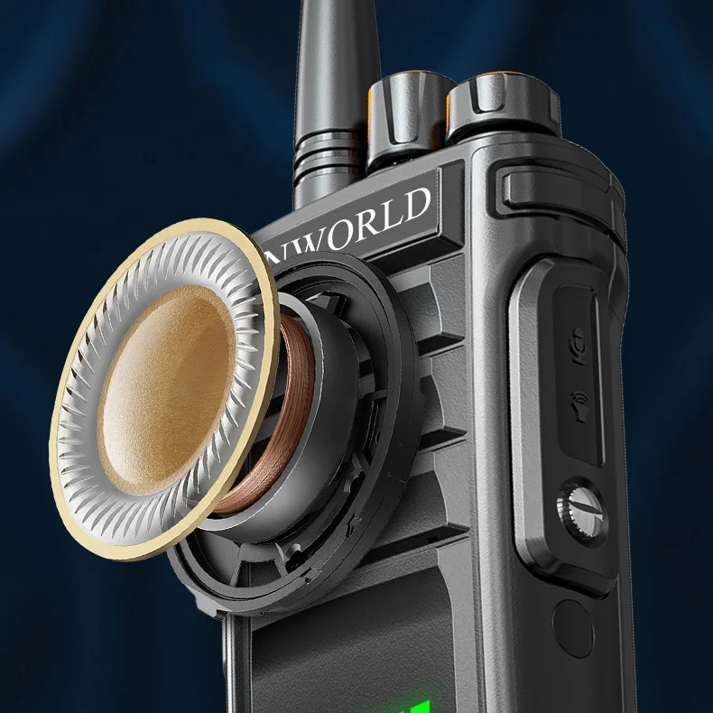 KENWORLD KP-718F جهاز اتصال لاسلكي UHF 350Mhz طويل المدى 10KM محمول مقاوم للماء FM VHF اتجاهين راديو 15W DE Comunicacion