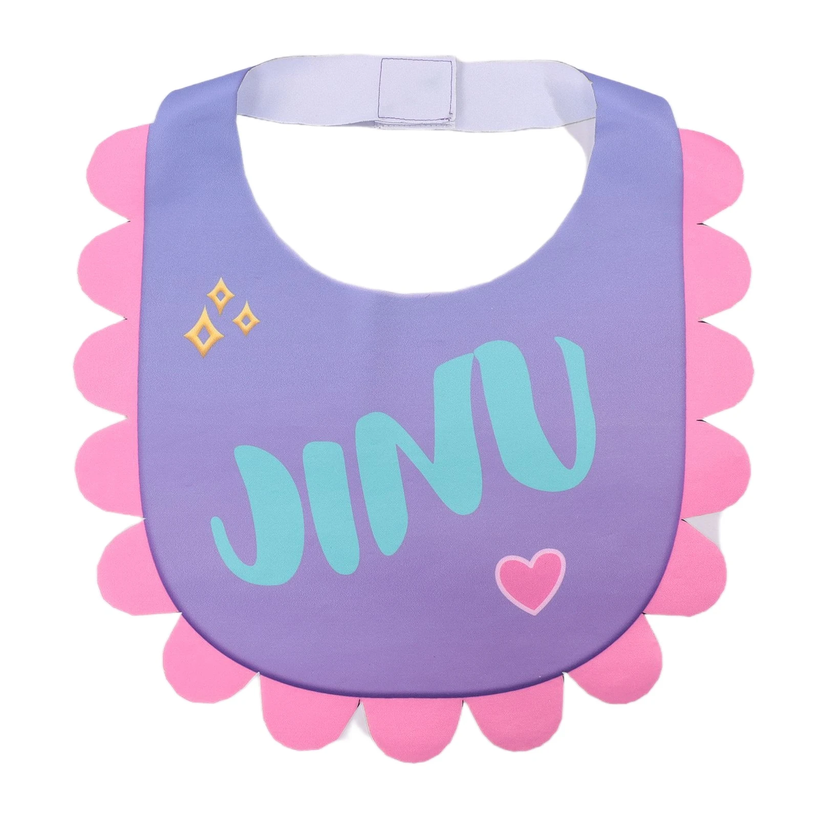 Dämonenjäger Saja Jungen Baby Abby Jinu Mystery Romance Sabberlätzchen Erwachsene Kinder Anime Männer Rosa Latzhirt Sabberlätzchen Halloween Requisite