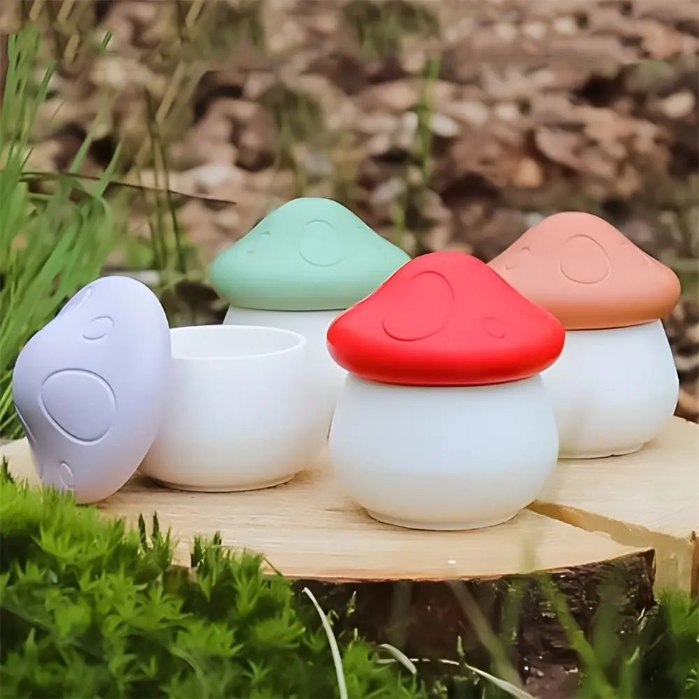 Silicone Mushroom House Silicone Mold 3D With Cover Epoxy Resin Mold DIY Storage Mold Handmade Craft Resin Mold Home Decor
