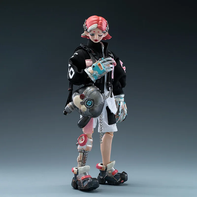 Return To Star Squad Trendy Joints Doll Robot Games Soldier Set 20cm After Ash Action Figures 1/8 Bjd Collect Model Toys Gift