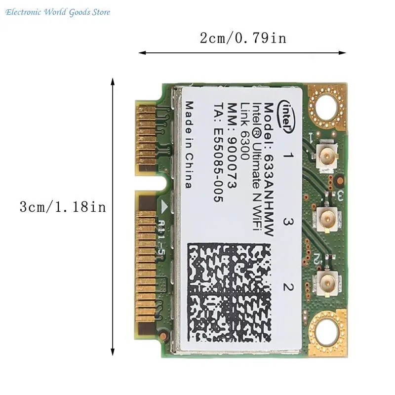 

Беспроводная сетевая карта A3PD 633ANHMW 450Mb Wlan PCI-E для карты Ultimate-N WiFi