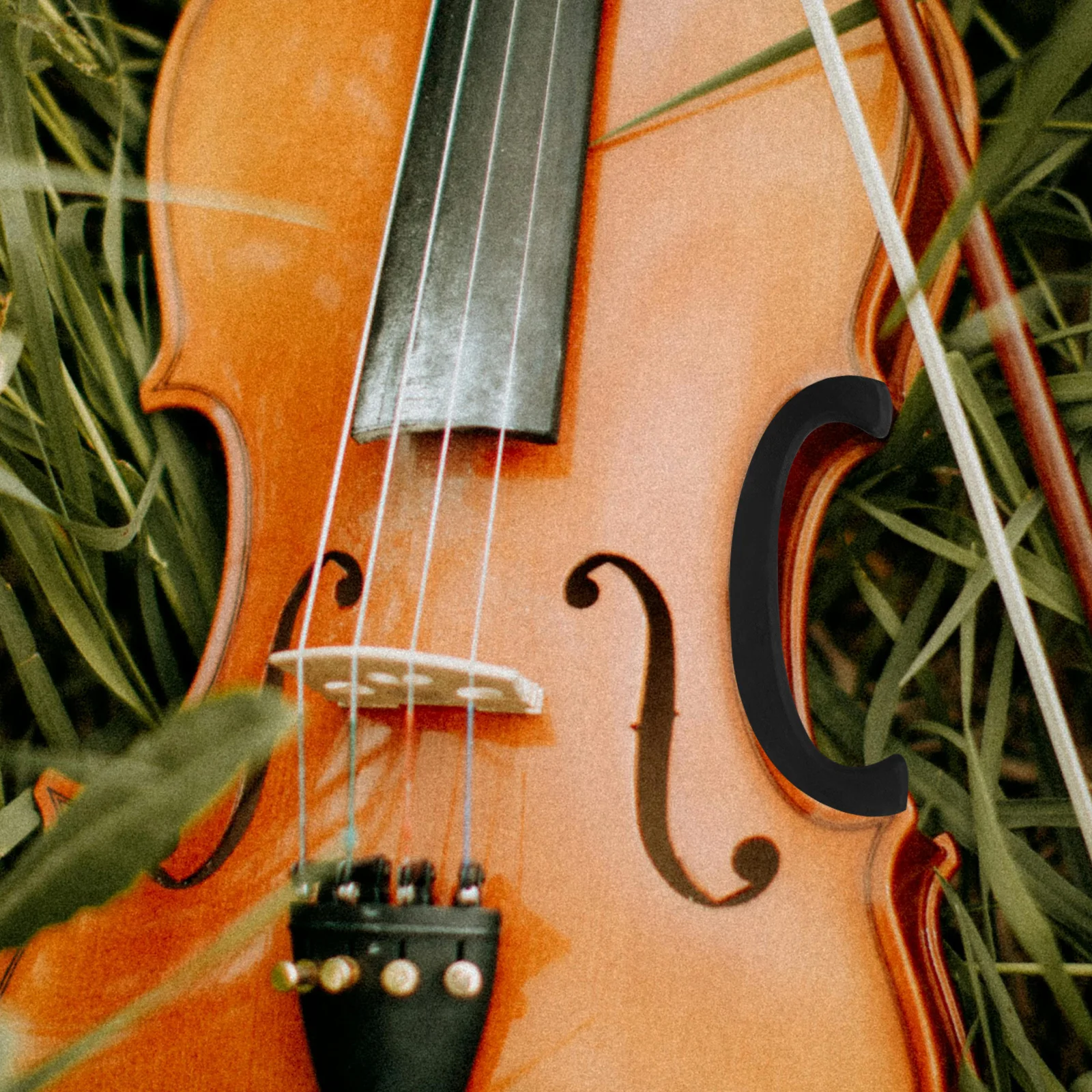 

Rubber Violin C-Clip Cover Replaceable Waist Side Protector Durable Easy Install 4/4 3/4 Size Protection Part Accessory Cover