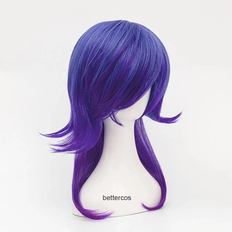 NewGame LOL Neeko شعر مستعار تأثيري s لعبة الحرباء الغريبة شعر مستعار تأثيري مقاومة للحرارة الاصطناعية الشعر Perucas شعر مستعار تأثيري + غطاء شعر مستعار #2