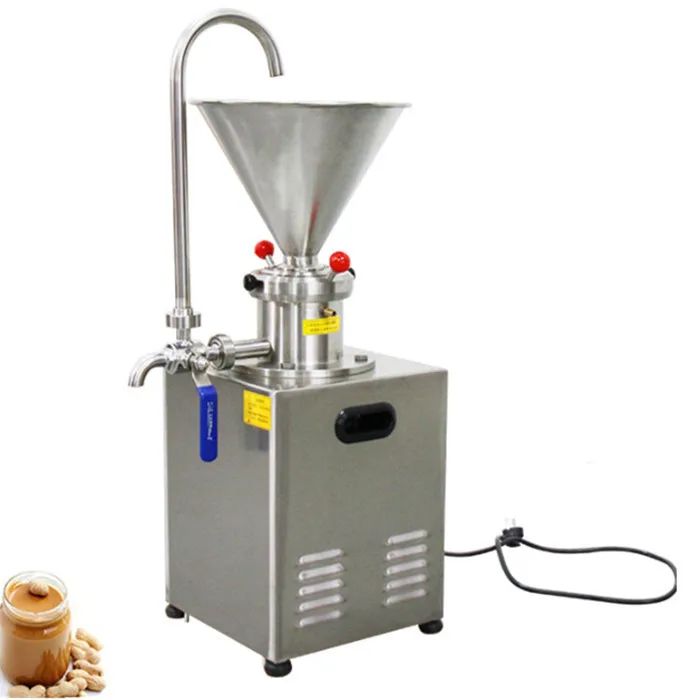 

Colloid Mill Grinder Hazelnut Almond Cashew Nut Peanut Butter Grinding Sesame Paste Making Machine