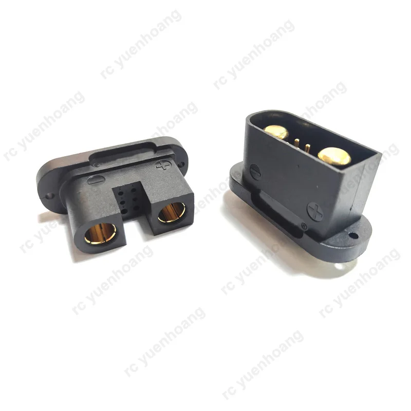 1 زوج QS9U قابس طاقة 160A شرارة واقية ذكر موصل سالب ل RC الطائرات بدون طيار تخزين الطاقة شحن مكافحة شرارة محول