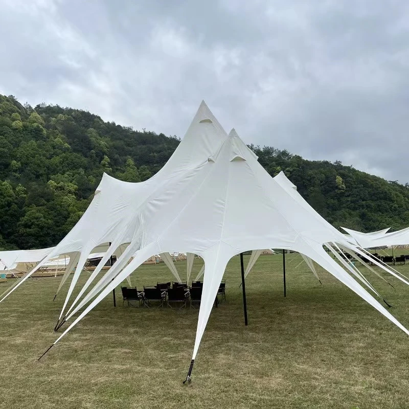 Big China awning event party stretch flysheet canopy tents marquee marketing tarp Sun Shade Shelter