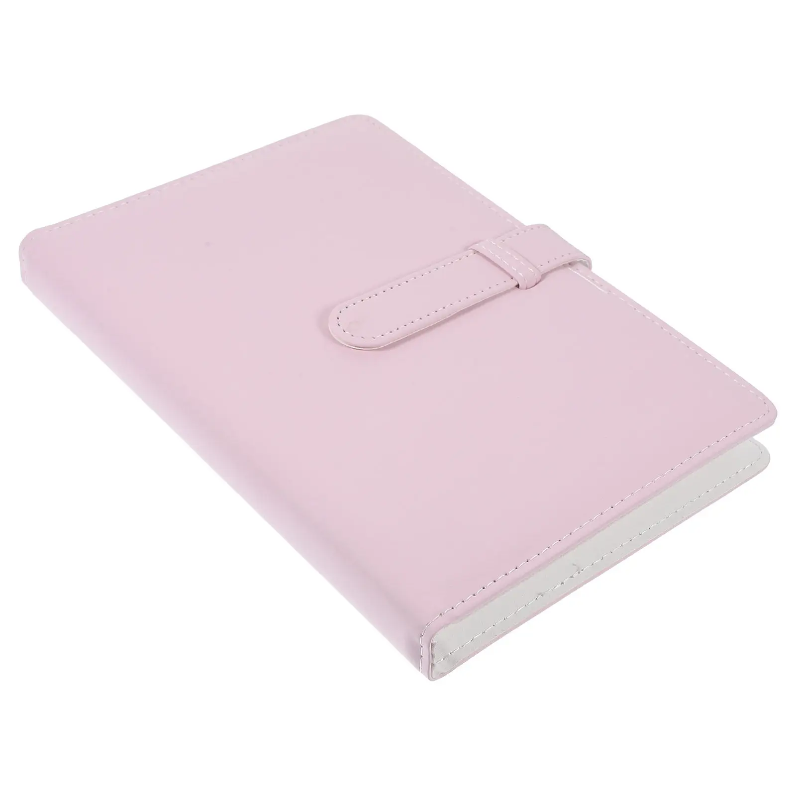Small Photo Album PU Material Lightweight Elegant Design Meaningful Gift for Home DIY Scrapbook Stamp Book Postcard Holder