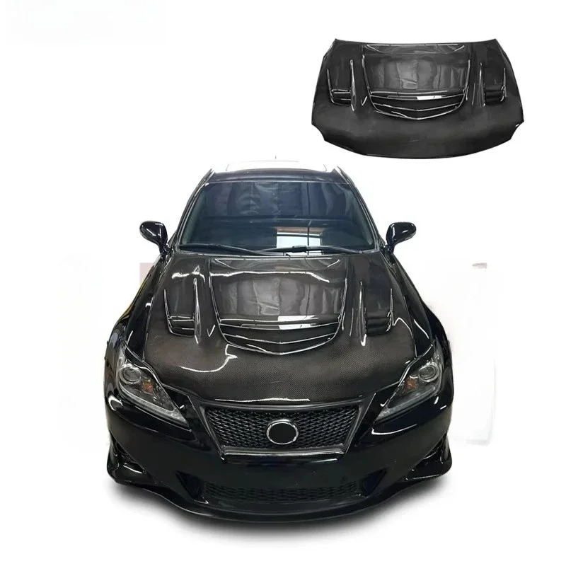 

Suitable For The 06-11 Lexus IS Modified Carbon Fiber Engine Hood, Carbon Fiber Engine Hood Appearance Upgrade