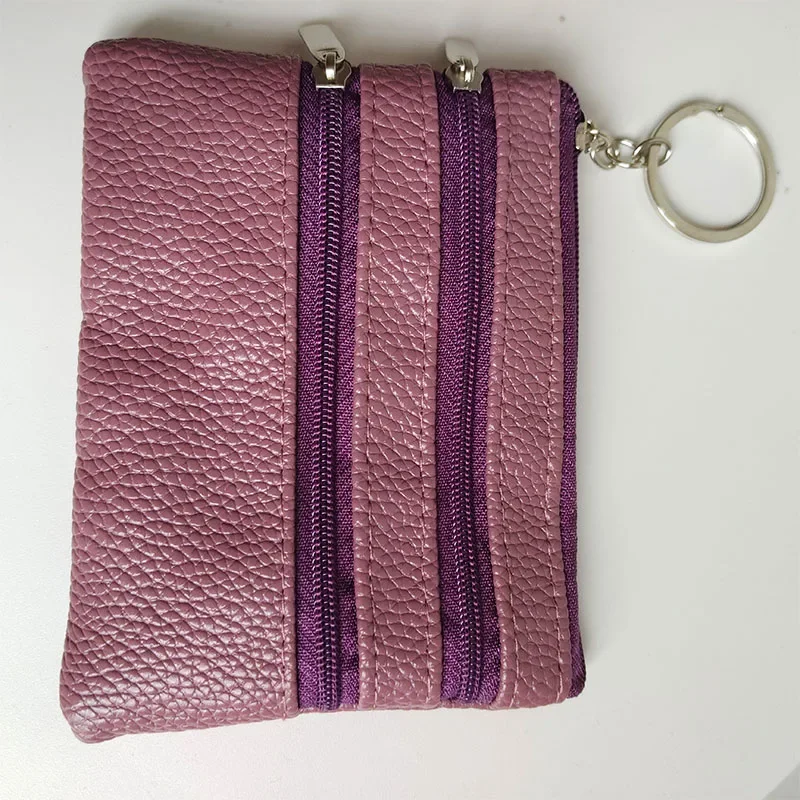 Storage Bag Wholesale Women Wallets Female Purse Mini Cards Holder Coin Short Wallets Slim Small Wallet Zipper Money Clip Wallet