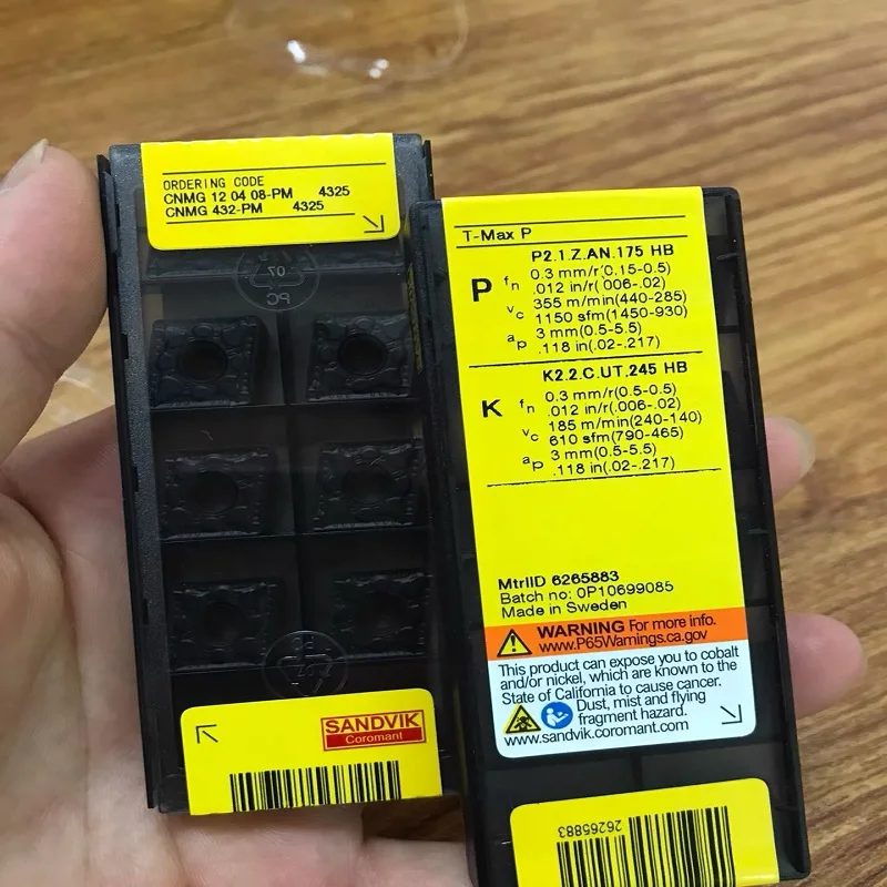 

Hard alloy cutting blades CNMG120408-PM 4235