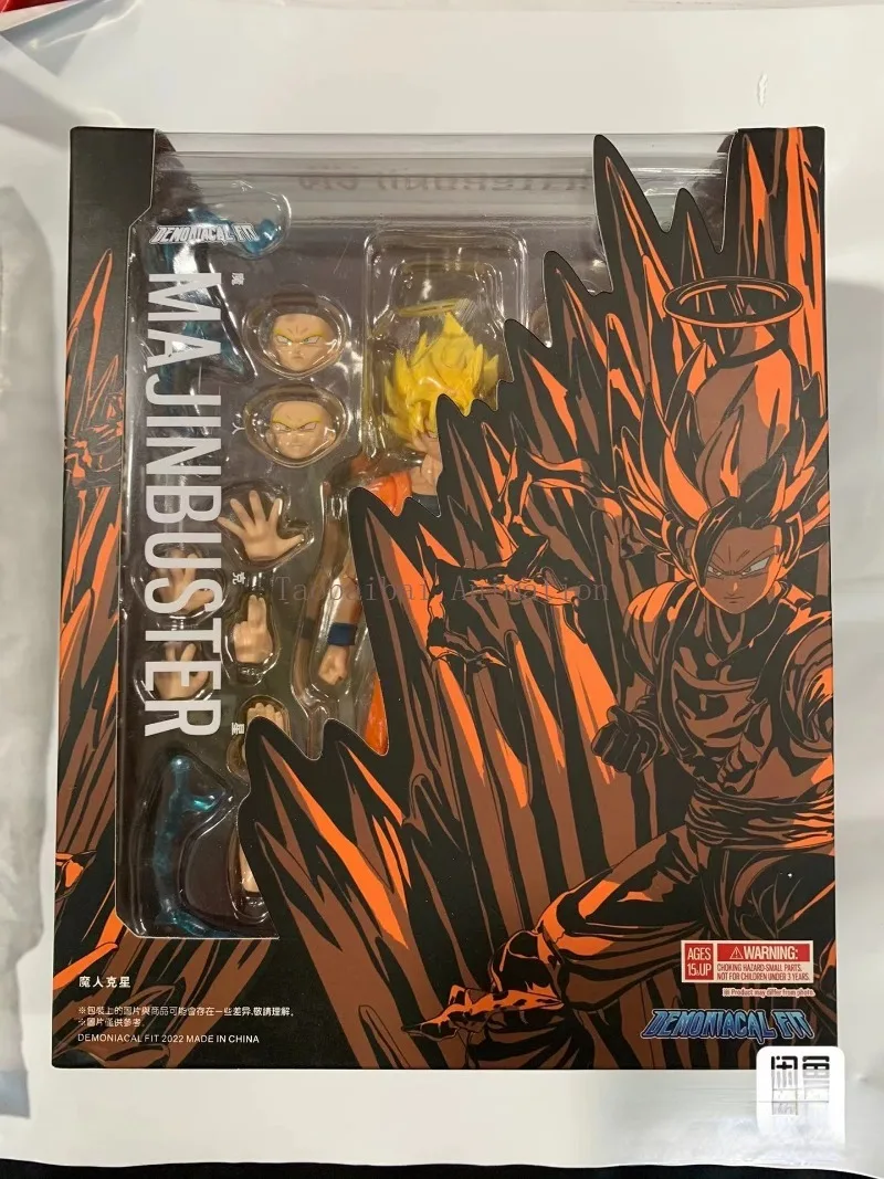 

Dragon Ball Z Magic Pact Movable Majin Buster Super Saiyan 2 Goku Model Movable Figure Toy Collection Gift in Stock