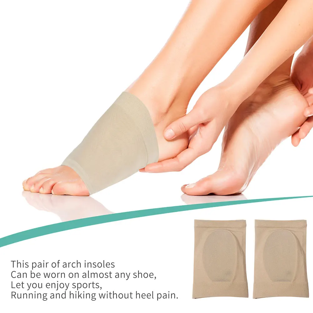 

Anti-slip Sole Pad Arch Foot Insoles Feet Support Supports for Footwear Arched Man