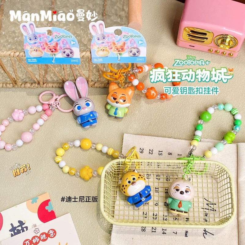 

Аутентичный Zootopia Judith Nick автомобильный брелок кулон милая кукла пара брелок праздничный подарок