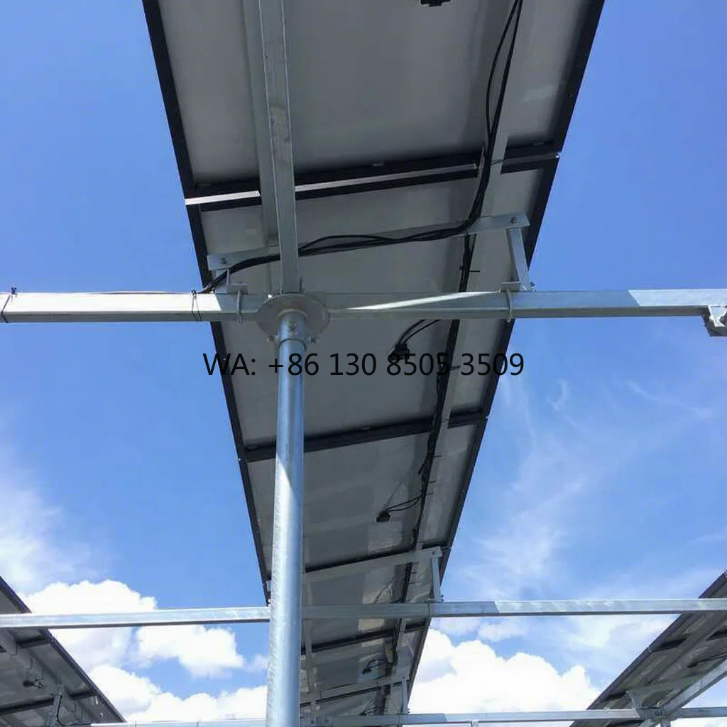 Industrial Solar Farmland Mounting System Ground Screw Foundation for Greenhouse Plant Growth Electricity Generation 15-Year