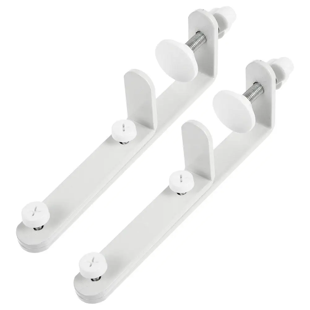 

2pcs White Accessories Stable Pegboard Panel St Iron St for Tabletop Storage Rack Pegboard Panel Support ganizer