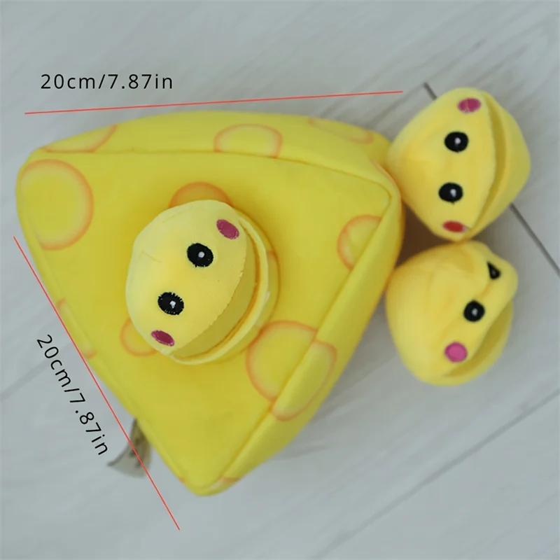 1pc pet leakage food sniffing toy hidden food puzzle training dog toy interactive play plush pet supplies