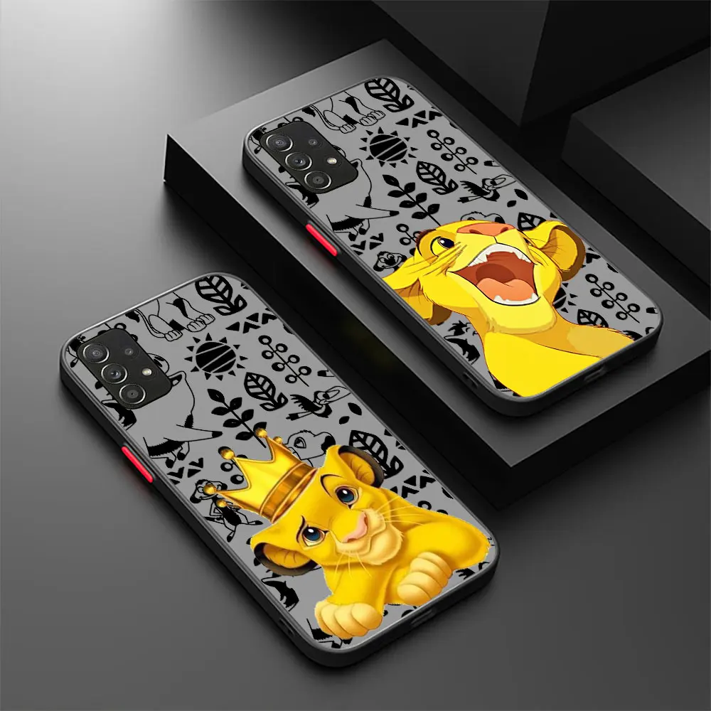 Disney The Lion King HAKUNA MATATA Case For Samsung Galaxy A52 A52S A51 A53 A73 A72 A71 A14 A13 A42 A33 A32 A31 A23 A22 5G Cover