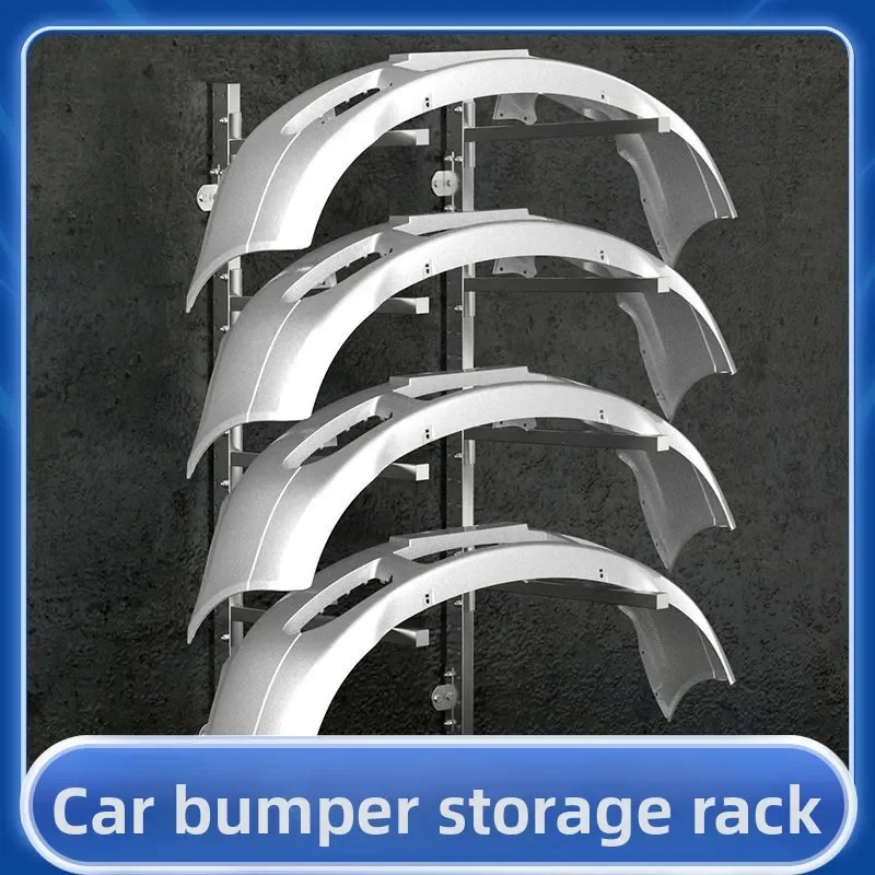 NEW Wall-mounted Car Repair Spray Paint Bumper Multi-layer Rack Storage Rack Storage Rack Auto Maintenance Tool