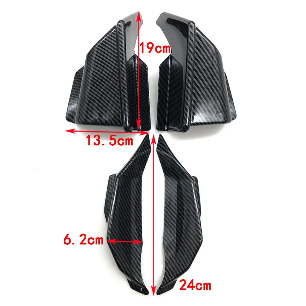 Motorcycle Dynamic Winglet Aerodynamic Body Anti-scratch Winglets Fairing Deflector Spoiler For Honda ADV160 ADV 160 2022-2024 - Image 6
