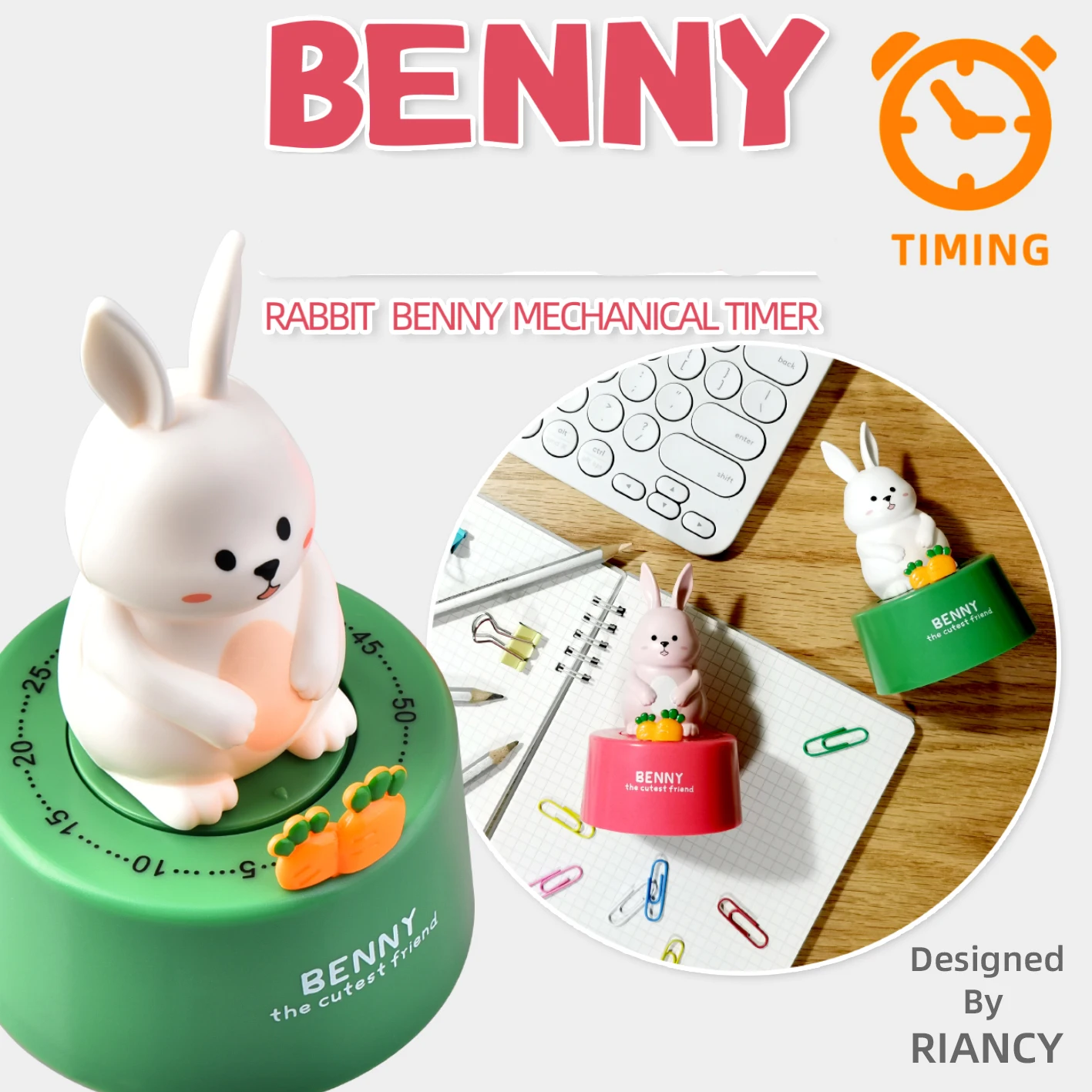 المغناطيسي دائم توقيت دقيق المحمولة شعبية متعددة الوظائف مبتكرة التعلم تذكير للطلاب مؤقت الإنتاجية #6