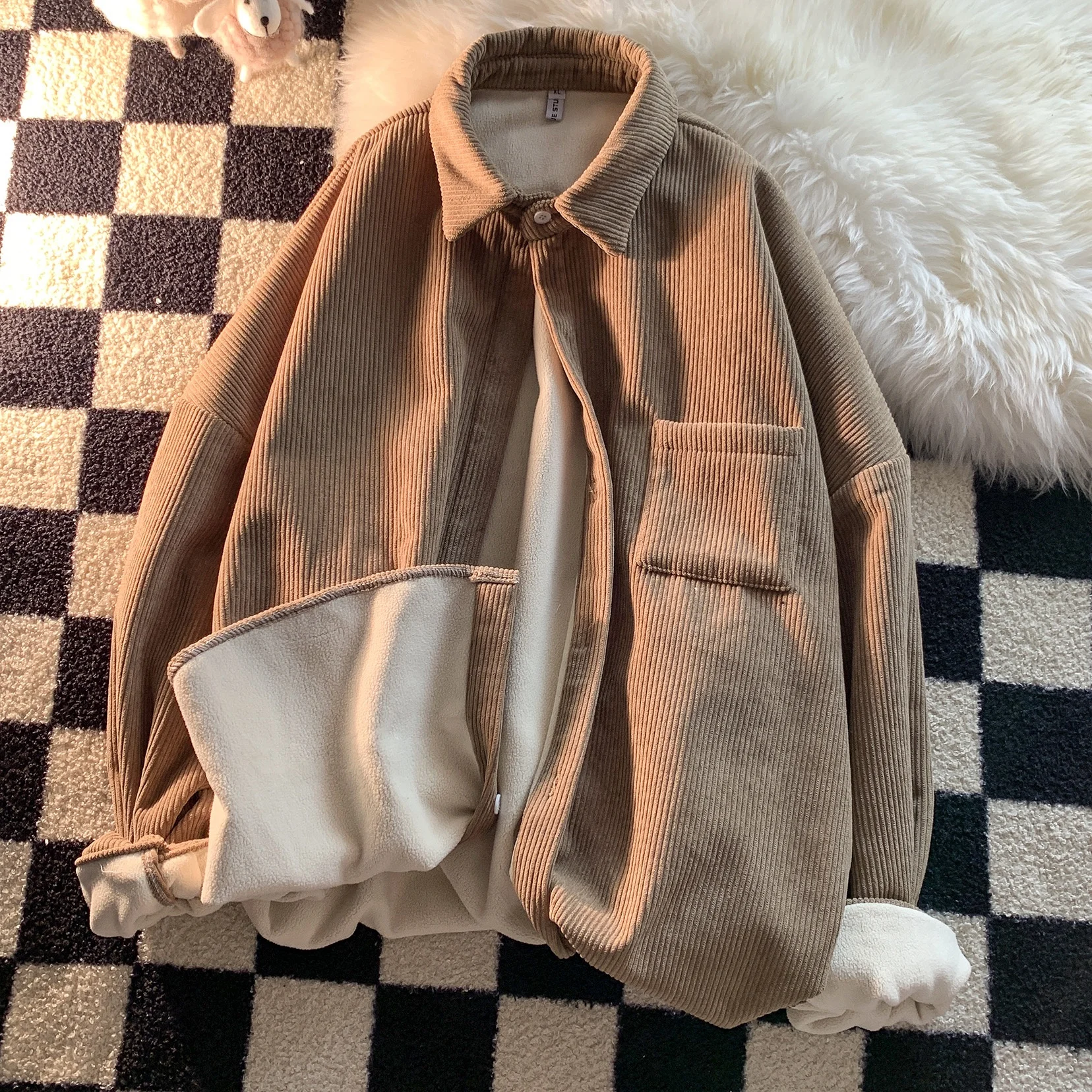 Thiened Corduroy Lo…