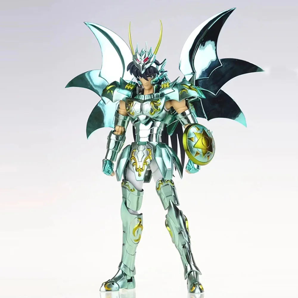 In Stock GT Saint Seiya Myth Cloth EX God Cloth Cygnus Hyoga Dragon Shiryu Andromeda Shun V4 Knights of the Zodiac Action Figure