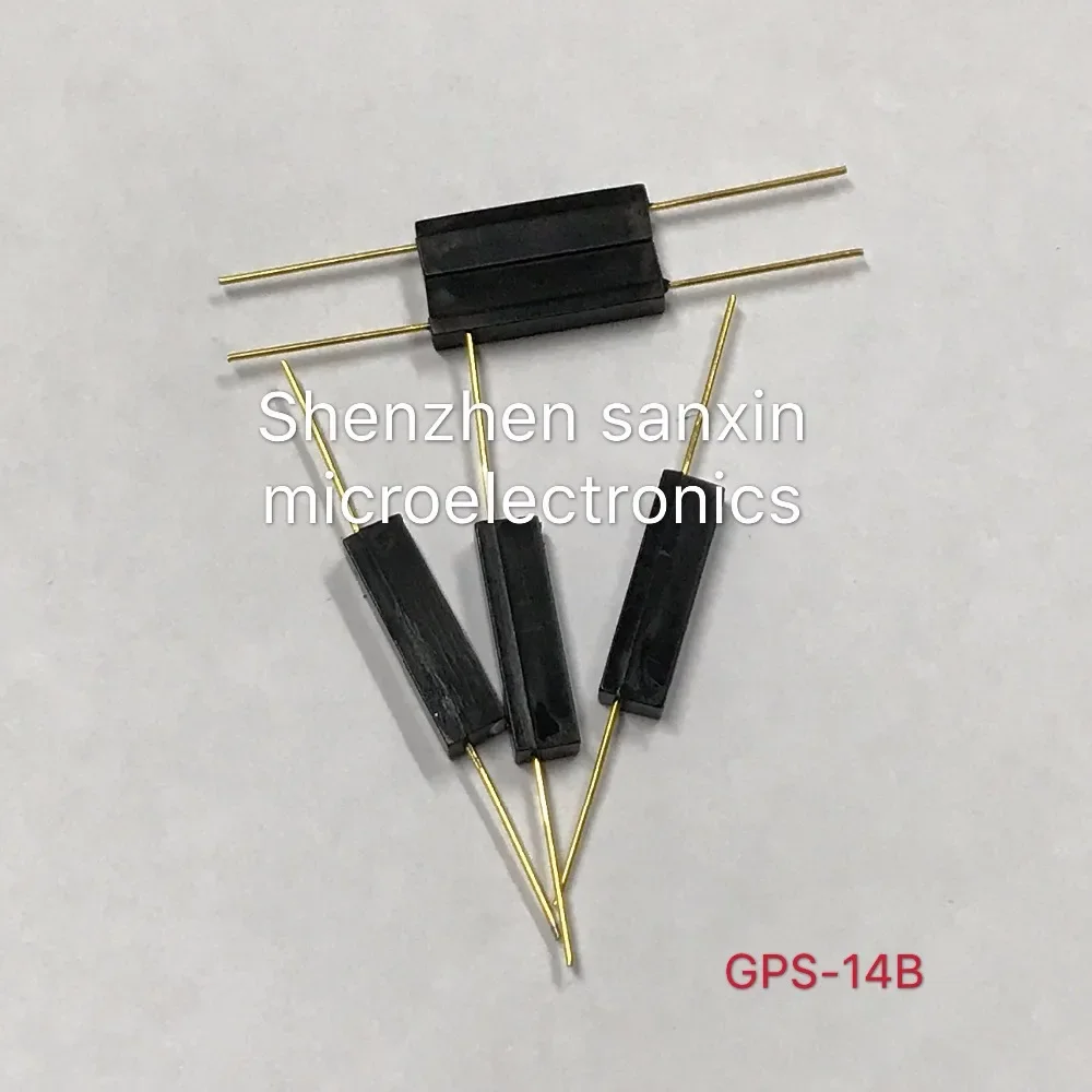 10 pcs Reed Switch Plastic Type GPS-14B 2*14 Anti-Vibration Damage Magnetic Switch NC Normally Closed