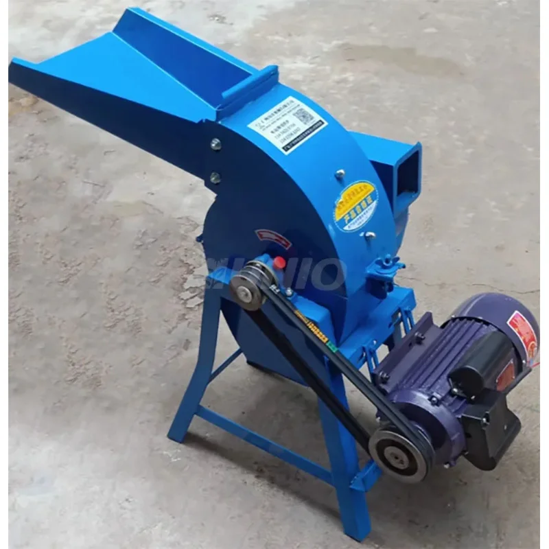 Straw Rice Husk Maize Corn Hammer Mill Crusher Feed Processing Soybean Bran Nut Shell Grinder Machines