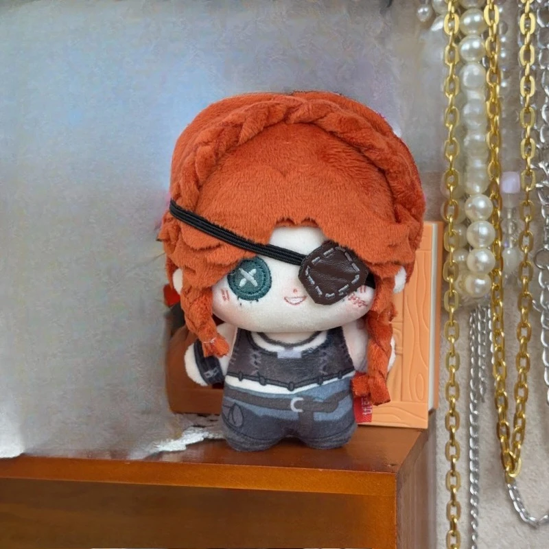 

10cm Game Identity V Archer Kawaii Cosplay Soft Cotton Doll NuNu Body Brynhildr Vilulf Cartoon Anime DIY Mini Toy Figures Gifts