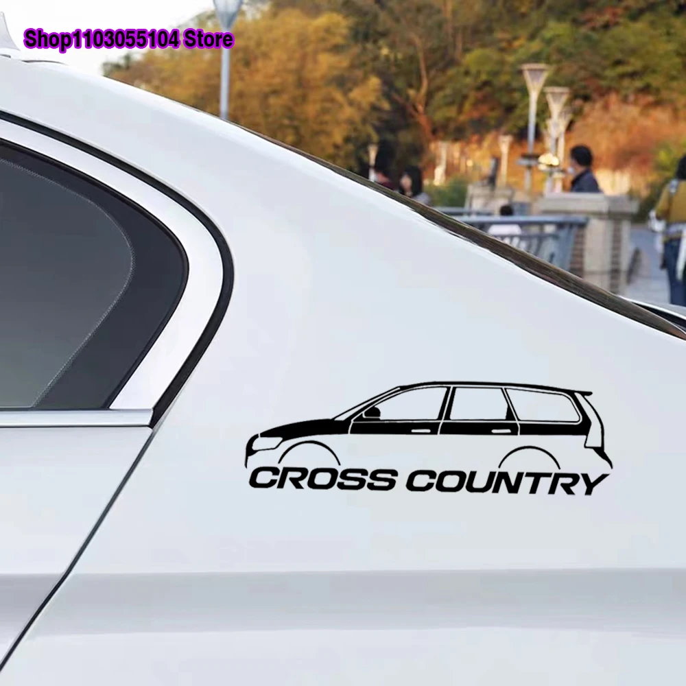 1pc Reflective Cross Country Car Window Sticker auto body Decal For Volvo V90 V60 V40 XC70 XC60 XC90 S90 S60 S40 V50 C30 C70 S80