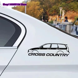 1pc Reflective Cross Country Car Window Sticker auto body Decal For Volvo V90 V60 V40 XC70 XC60 XC90 S90 S60 S40 V50 C30 C70 S80