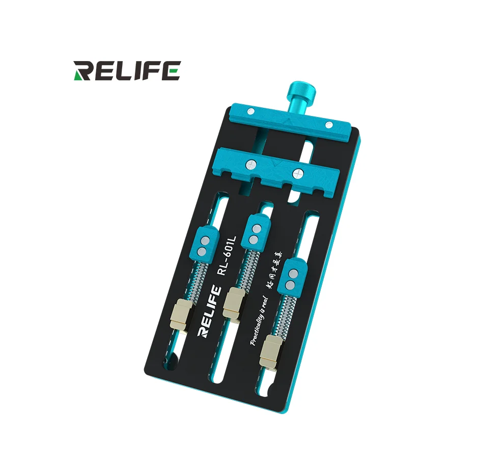 Motherboard Fixture RELIFE RL-601L/Bouble-Solt And Three-Axis Motherboards Fixture/Mobile PCB Fixture/Chips Fixture Repair plate