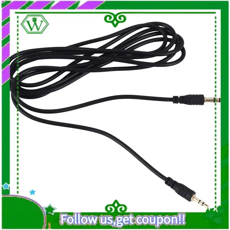 AC34-High Quality 2.5Mm Male To 3.5Mm Male Audio Adapter Cable Work With Car AUX Male To Male For The Record Line Gps Navigation
