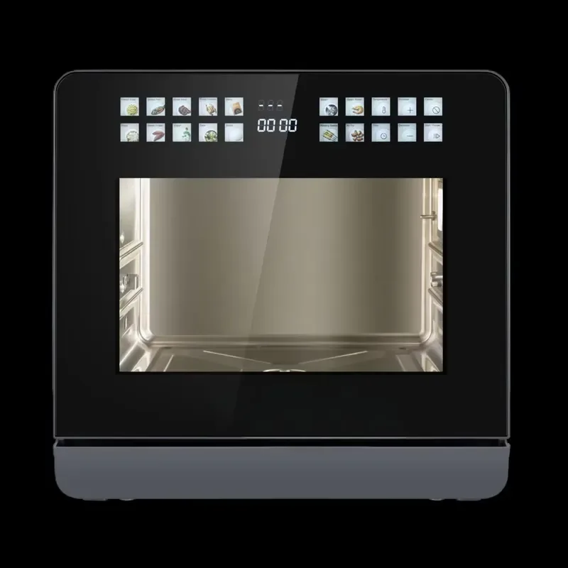 18L Dual Basket Steam Air Fryer Oven Multifunctional Convection Oven With Precise Steam Control And Low Oil Hot Air