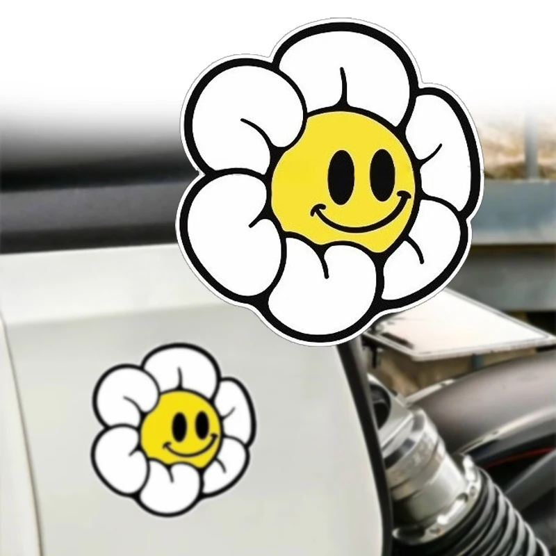 1PC Blume Motorrad Aufkleber Wasserdicht für Motorrad Helm Front Verkleidung Kraftstoff Tank Auto Fenster Elektrische Roller Vinyl Aufkleber