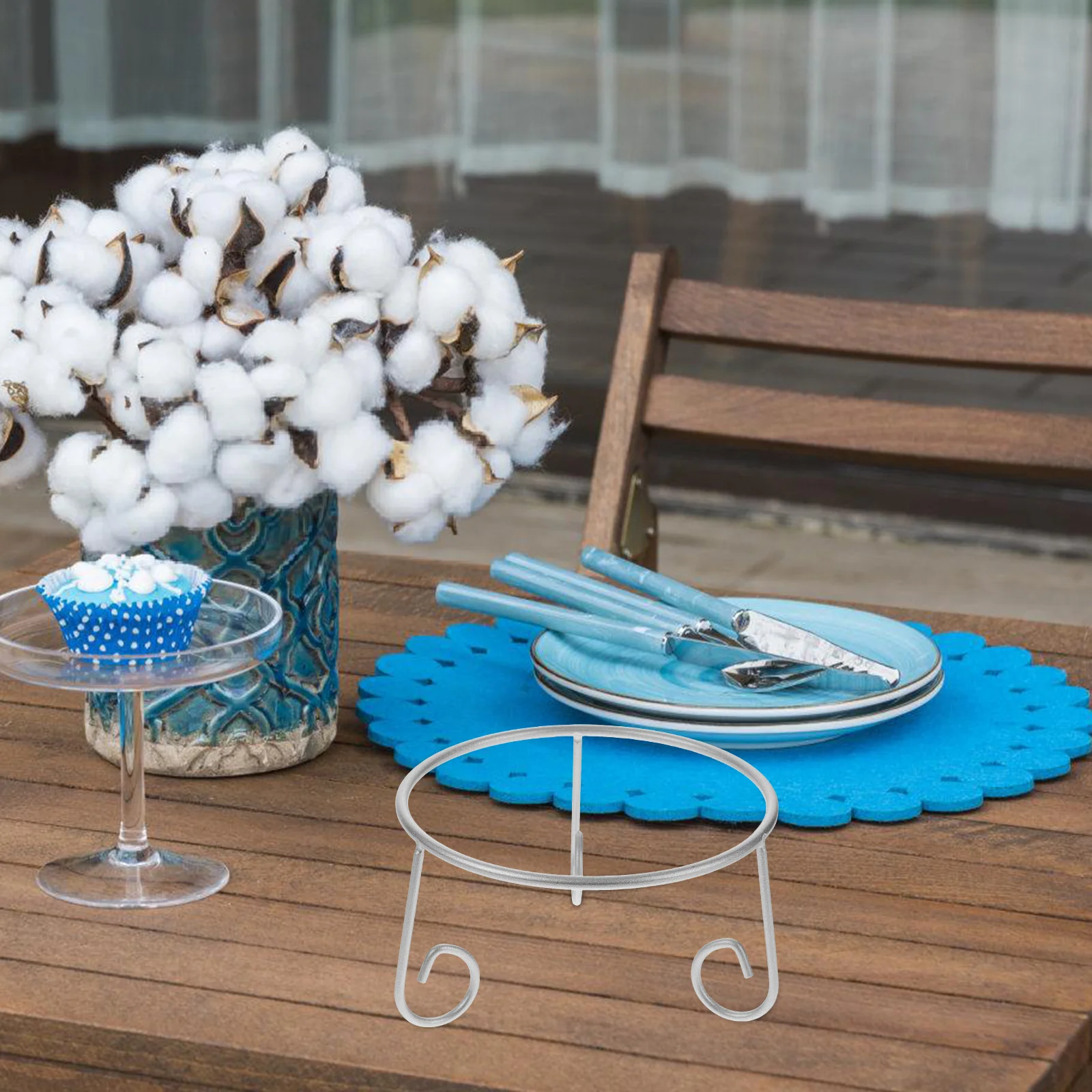 

Gazing Ball Stand Metal Crystal Sphere Holder Indoor Outdoor Display Rack Home Office Decor Crystal Ball Stand