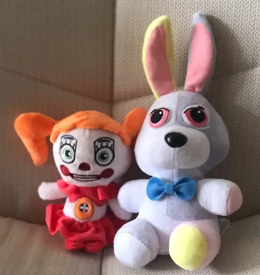 41KINDS Plush Toy Fnaf 20cm Animal Foxy Bear Rabbit Soft Toys Soft Binging Figure Doll Birthday Christmas Gift for Kid