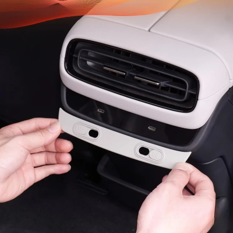 

Для Xiaomi SU7 задний USB-порт для зарядки, защитный чехол, трендовый защитный чехол для заднего разряда, аксессуары для модификации интерьера