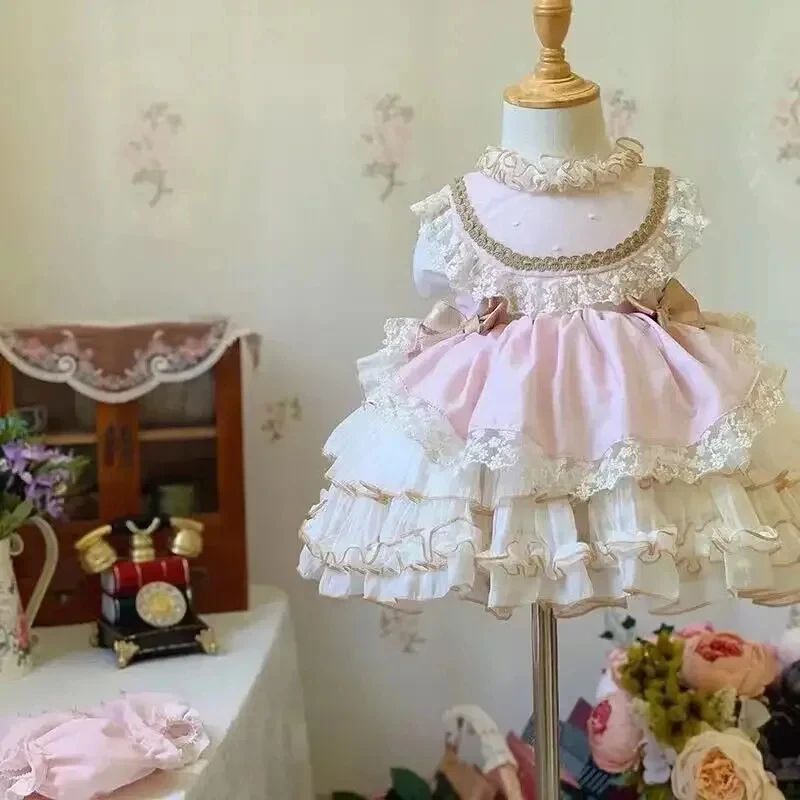 girls-lolita-dress-kids-summer-lace-purple-pink-green-dress-girls-birthday-party-dress-cute-princess-doll-teen-dress