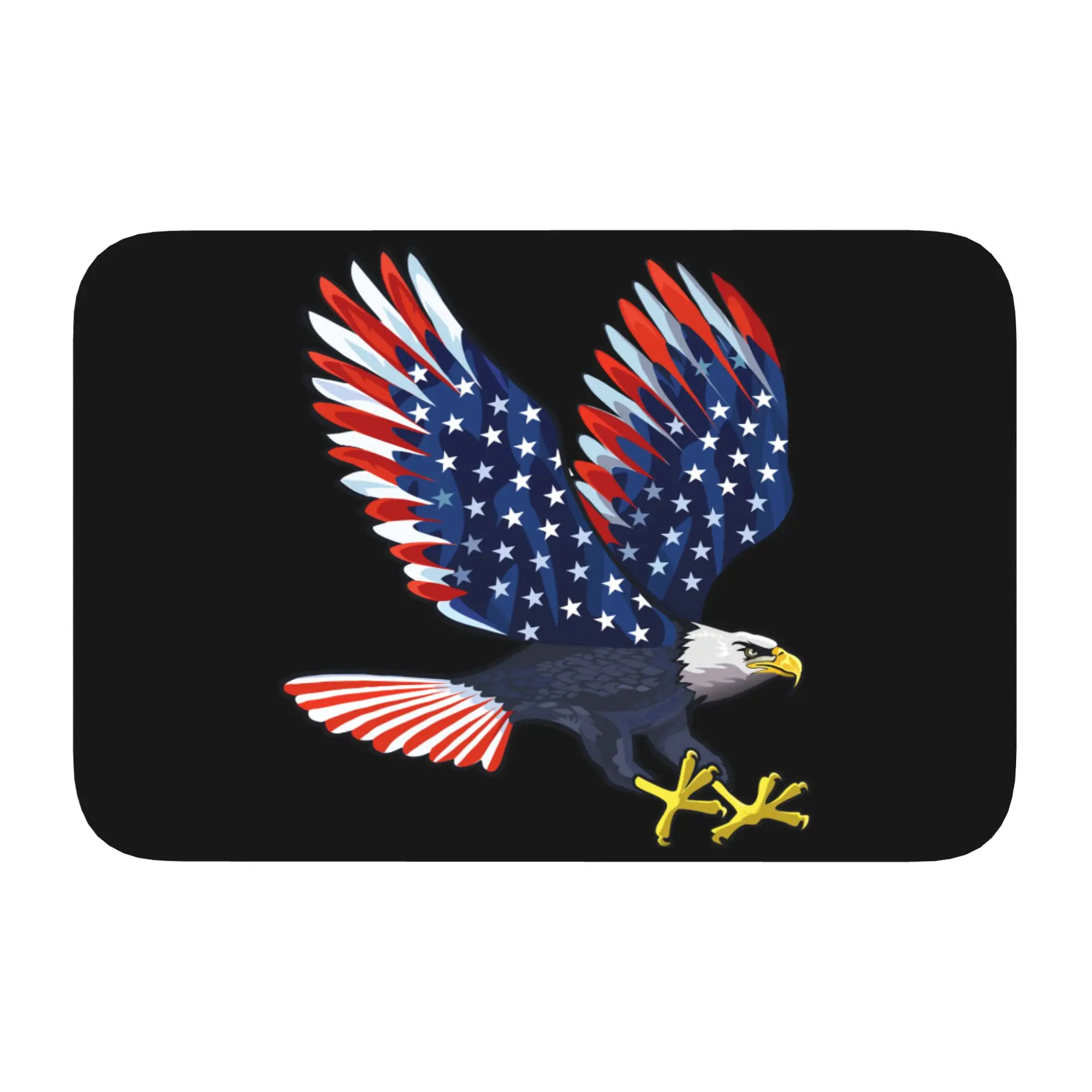 Personalized USA Eagle American Flag Doormat Mat Anti-Slip  Bath Kitchen Toilet Rug Carpet 40*60cm