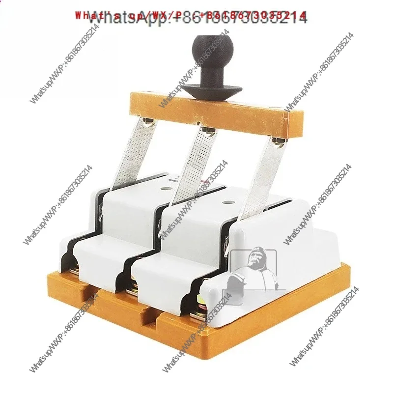 Three-phase three-wire knife switch HD11F-400/38 isolation switch single throw 400A gate knife 380V pure copper knife gate