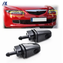 2Pcs/Set Front Headlight Washer Jet Nozzle For Mazda 6 GG1 2002 2003 2004 2005 2006 2007 2008 GR1A518G0A