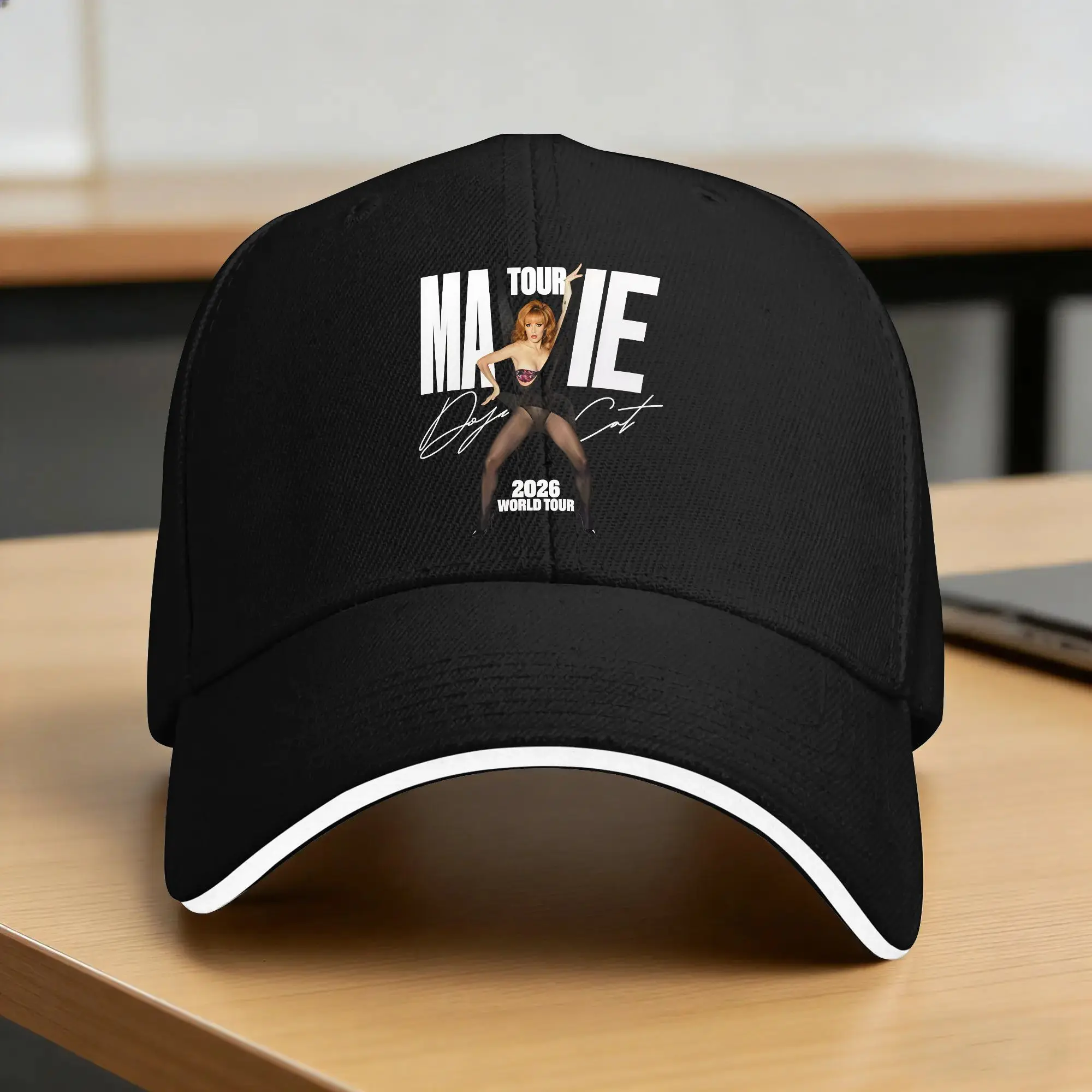 Doja Cat Ma Vie World Tour Baseball Cap  Outdoor Sports Sun Visor Hip Hop Hats Men Women Street Style Print Baseball Caps