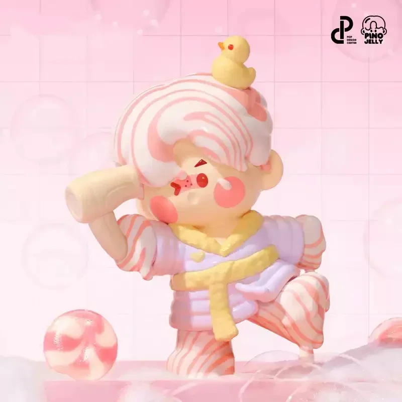 POP MART PINO JELLY 스위트 라이크 미 시리즈 블라인드 박스 데스크탑 장식 귀여운 모델 선물 소녀 블라인드 백 장난감 애니메이션 피규어