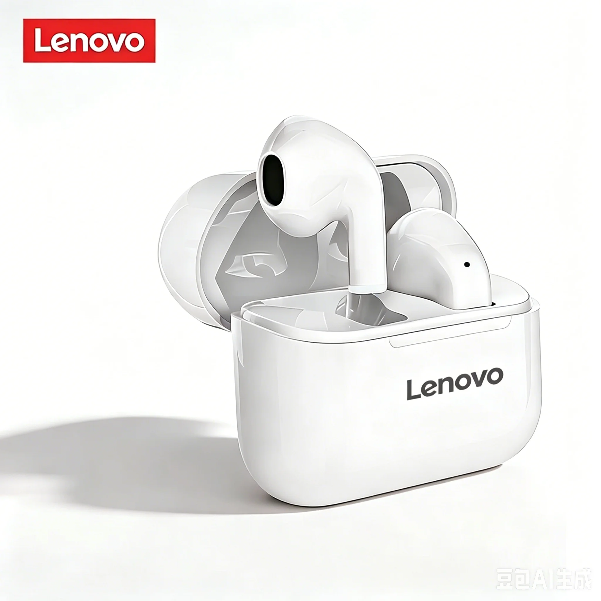 Écouteurs sans fil Bluetooth portables Lenovo Pro 5s avec réduction de bruit et longue autonomie, avec micro 2026