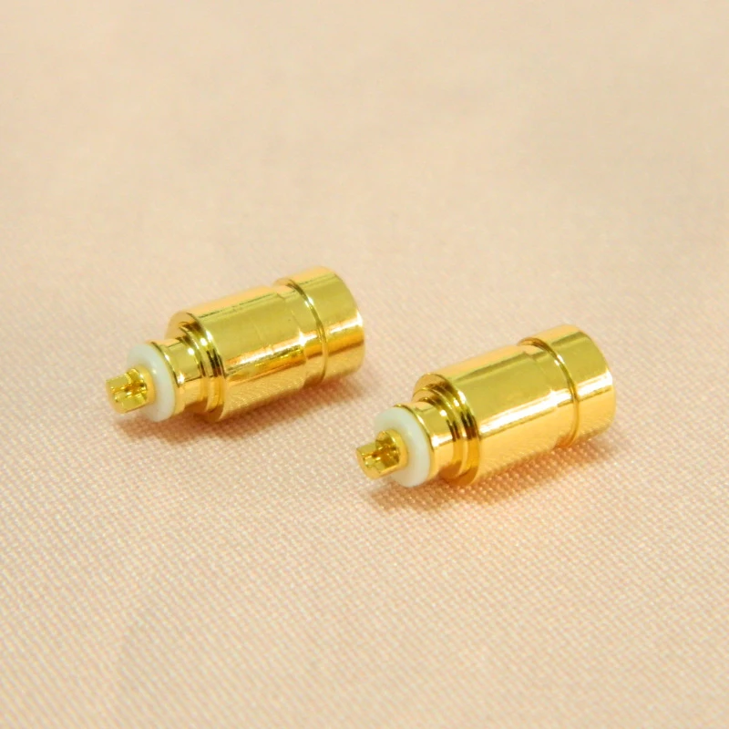 1 Pair Earphone DIY Custom Repair Female Socket Pin Adapter Beryllium Copper For Sennheiser IE100 IE400 IE500 Pro