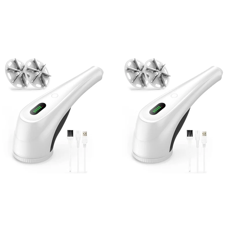 【必需品】2X 電動糸くずシェーバー、USB 充電式糸くずリムーバー、さまざまな生地用 糸くずリムーバー 糸くずカッター Fa に最適