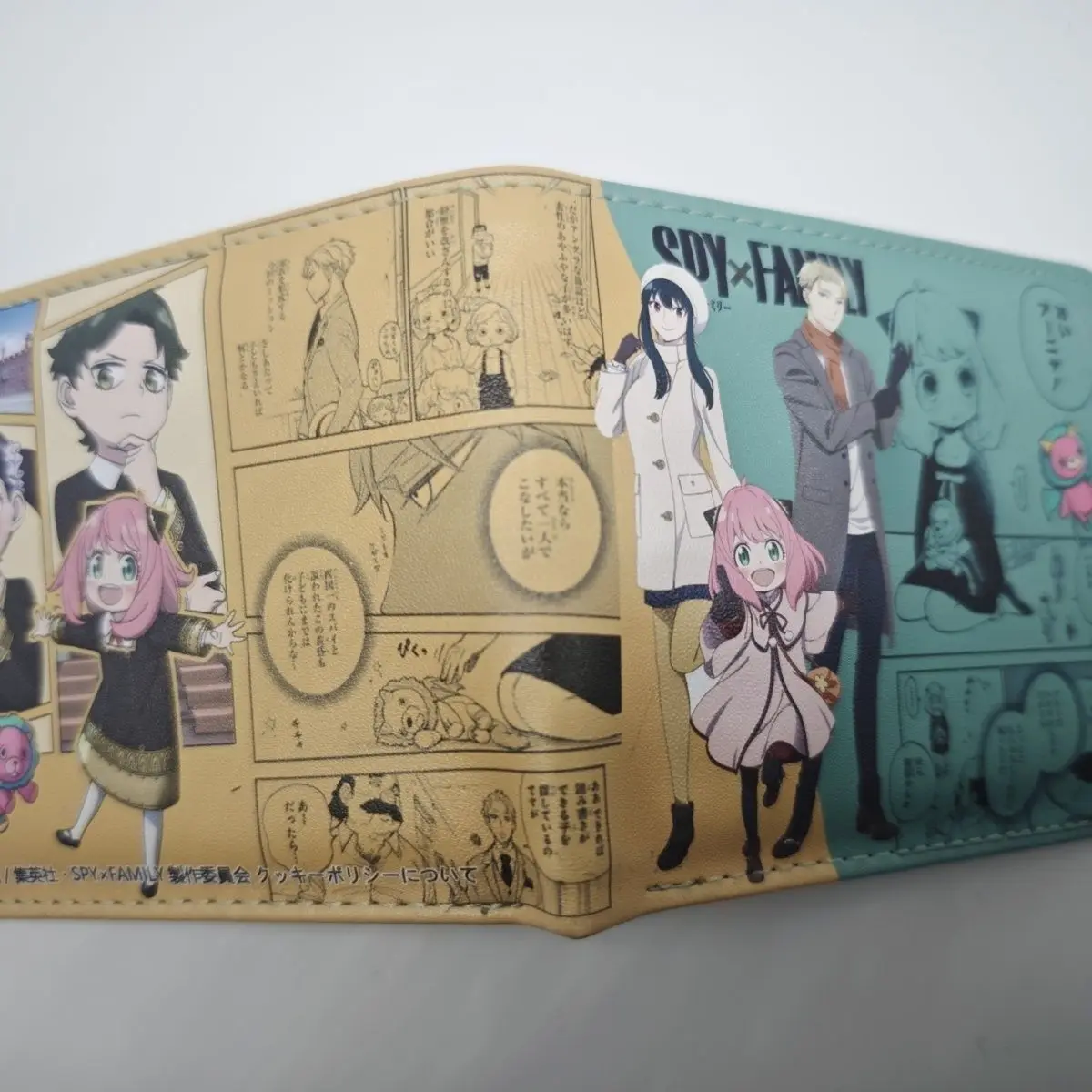 Spy X Family Anya Merchandise Anime Joel 3D Internet Celebrity Magnetic Wallet High-Value Set Anime